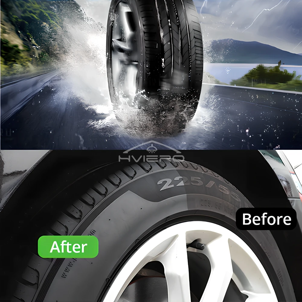 ยาง GLOSS HVIERO S22 ยางเคลือบ - Tire Shine Spray Sealant บทวิจารณ์และราคา