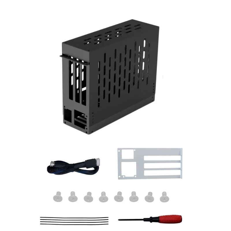 H37F Oculink External GPU Dock Metal Enclosure For Laptop Small PCIe4.0