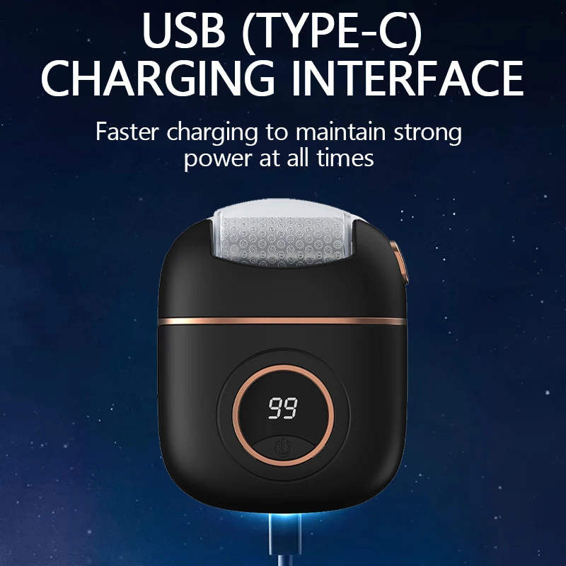 قابلة للشحن القدم طاحونة المياه برهان شاشة ديجيتال أداة باديكير ذكية كعب التلقائي فرك القدم مزيل الجلد الميت