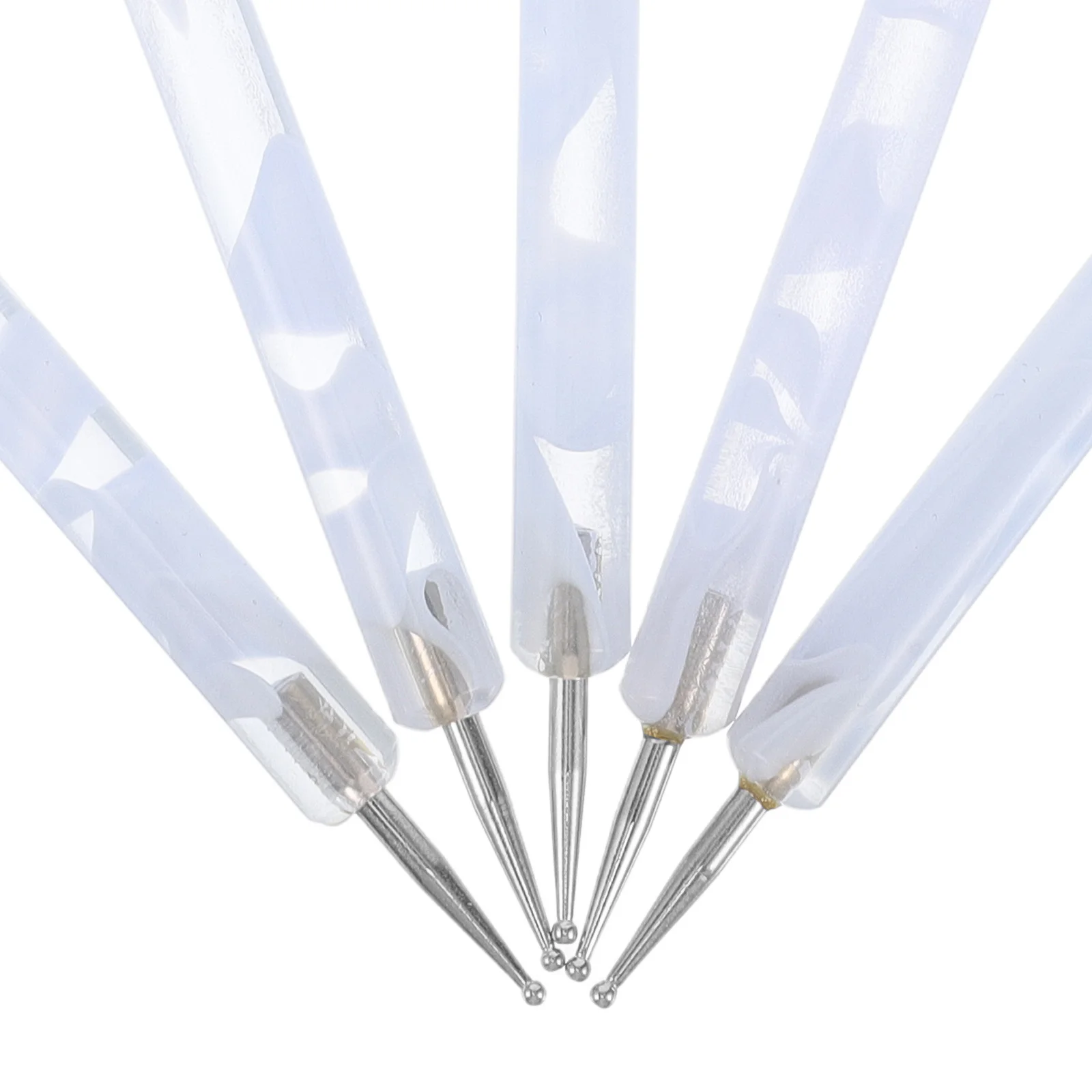 5Pcs Nail Art Dotting Pen Set Double Ended Nail Design Tools DIY Manicure Art Accessories Precise Embossing Kit