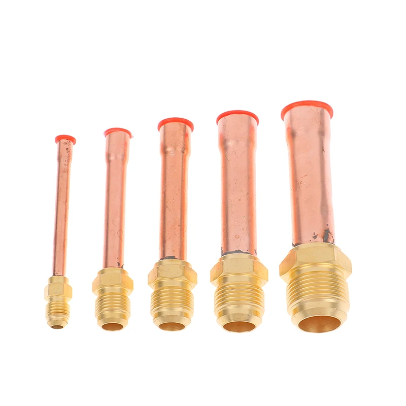 45 درجة SAE 1/4 "3/8" 1/2 "5/8" 3/4 "وصل مضيئة مع أنبوب النحاس تركيب الأنابيب النحاسية موصل محول