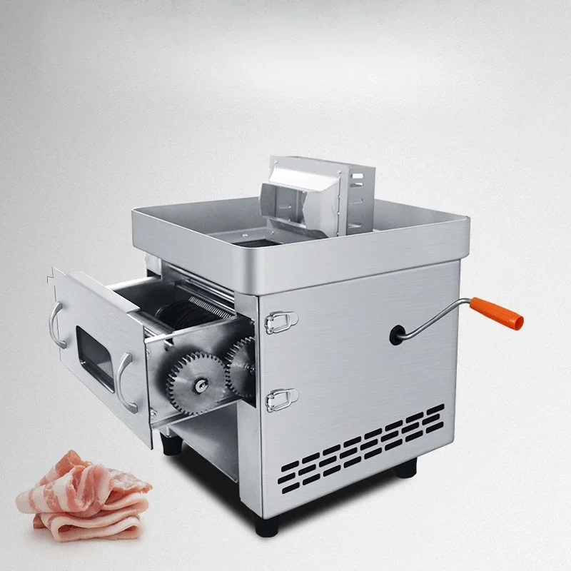 

Stainless steel, electric meat cutter, slicer, automatic shredding, slicing meat, cutting vegetables