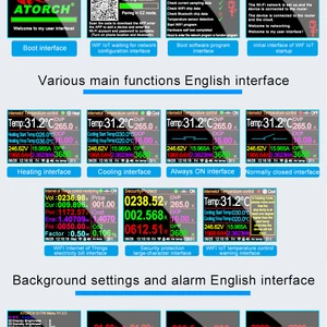 Tuya Wi-Fi digital thermostat, socket incubator, temperature controller, timer, cooling, heating, 3m NTC sensor, 16a, 220v AC 10 Main Sales Thermostat for Hoker - №3