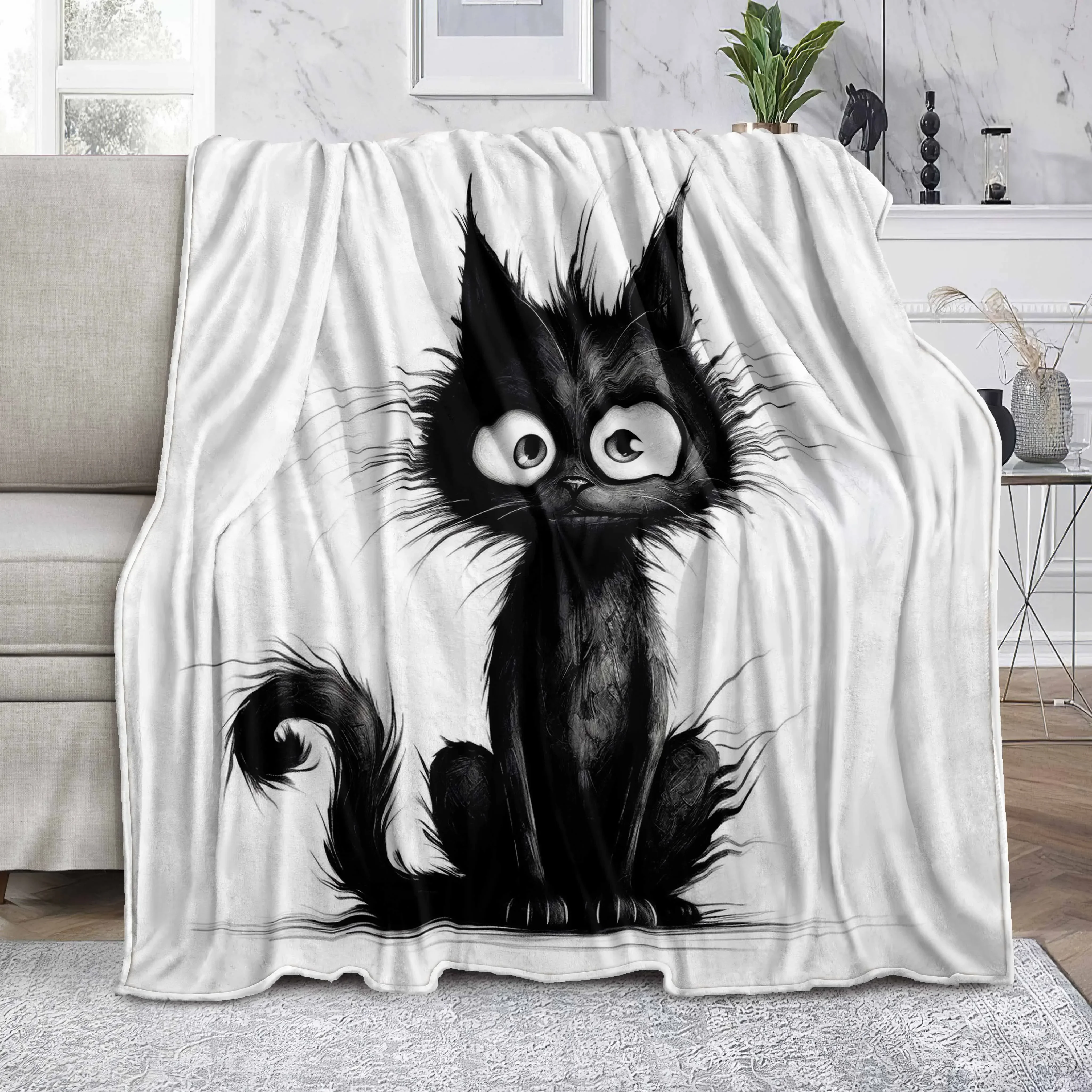 

Одеяло из микрофибры с волнистыми волосами — супермягкое покрывало для дивана-кровати, легкое зимнее теплое одеяло для кемпинга, пикника