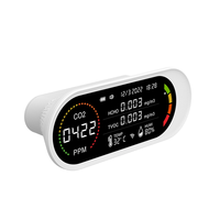 A83Z 5 in 1 Air Quality Detector TVOC HCHO CO2 Meter Carbon Dioxide Temperature Humidity Testing Air Quality Monitor A