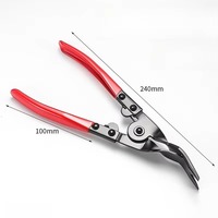 Zza For Car Remover Kit Long Clamp Pliers Auto Coolant Radiator Heater Band Flat or Large Clamp Hose Clamp Pliers Reach Wire Spr