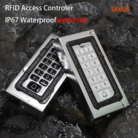 SK606 RFID Access Control System Keypad Security Electronic Gate Opener Home Digital For Eletric Magnetic Smart Door Locks
