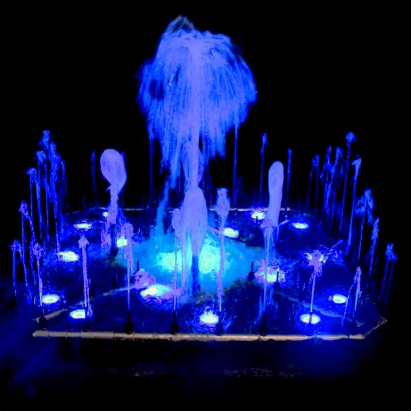 custom.Fenlin FS-04 Customizable Stainless Steel Outdoor Hotel Garden Fountains Modern Style Dancing Musical Fontaine