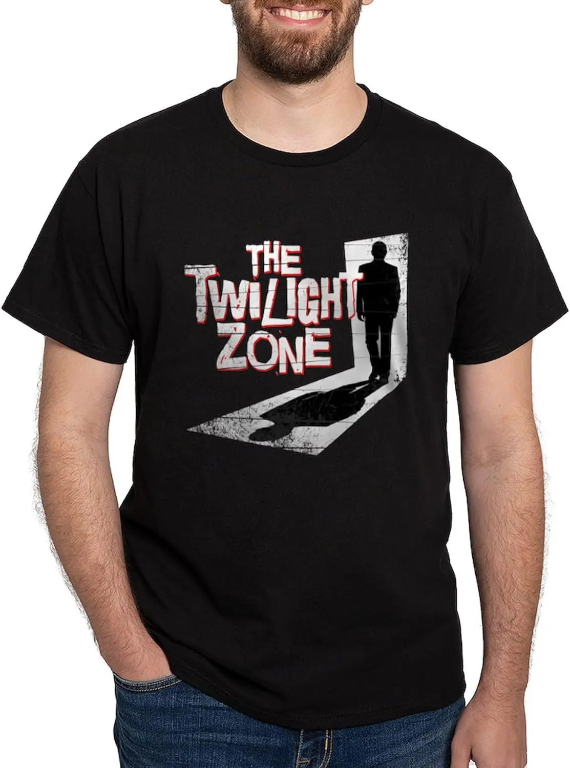 CafePress The Twilight Zone T Shirt Men's 100% Cotton, Classic Graphic Dark T-Shirt