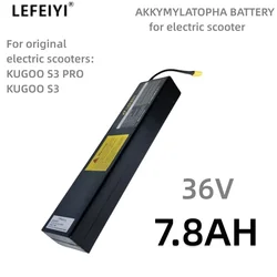 Electric scooter battery Kugoo S1, S2, S3, S3 Pro (7.8Ah 36V)18650 10S3P