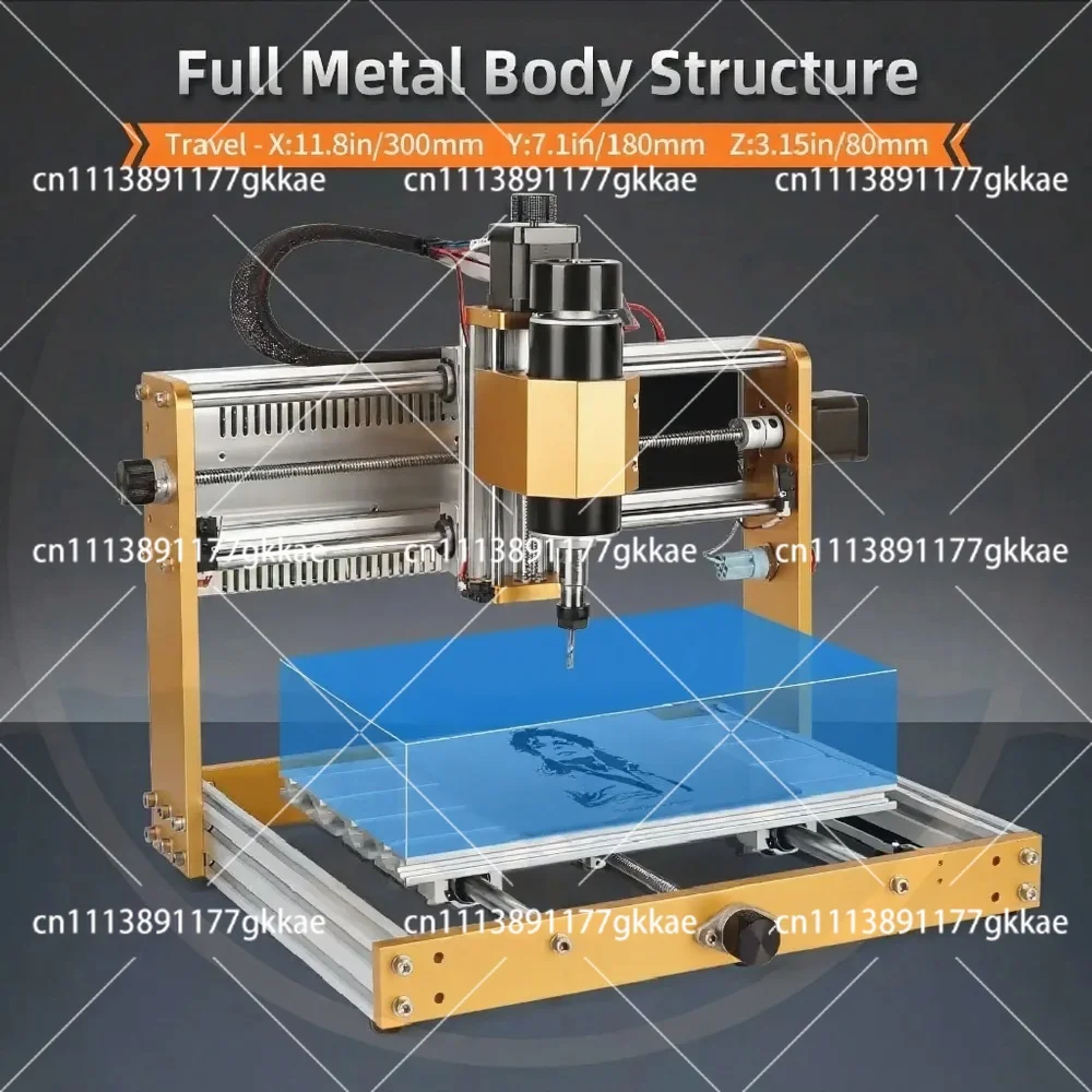 550W CNC 3018 Pro Engraving Machine Wood Metal Carving Cutting Tool for MDF PVC Acrylic PCB