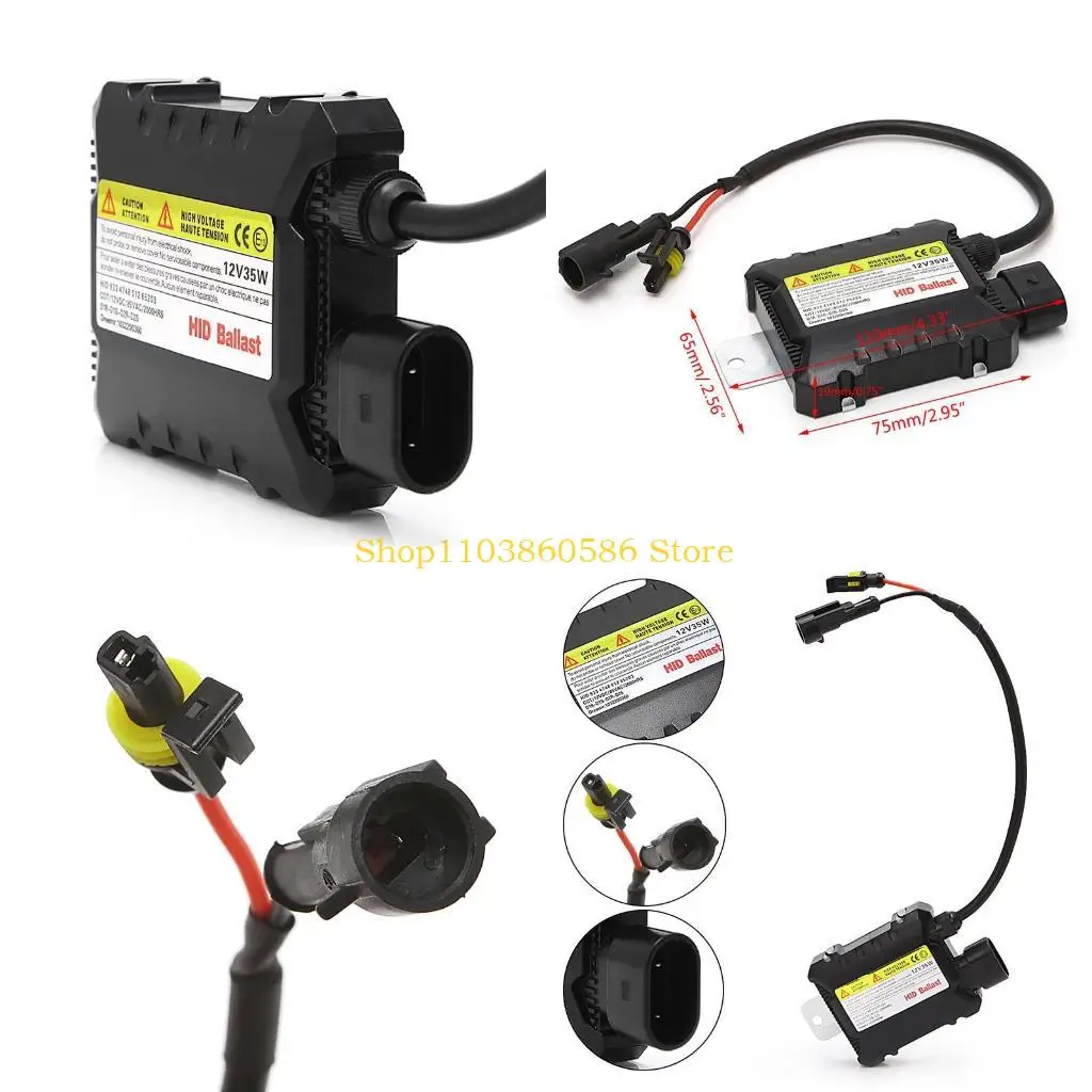 242A Xenon Ballast Block Ignition MINI Ballast For HID H4 H7 H11 9005 9006 12V