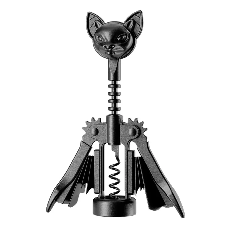 

Gothic Bat Wing Wine Opener,Zinc Alloy Champagne Beer Bottle Opener with Foil Cutter, Luxury Bar Tools&Novelty Gifts for Men Him