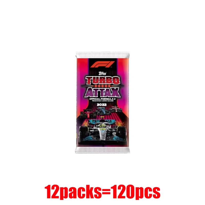 f1 turbo attax 2022 rare cards Mega Tin Plus 2 tin exclusive cards inside each tin (Hall Of Fame Topps F1 Turbo Attax 2022