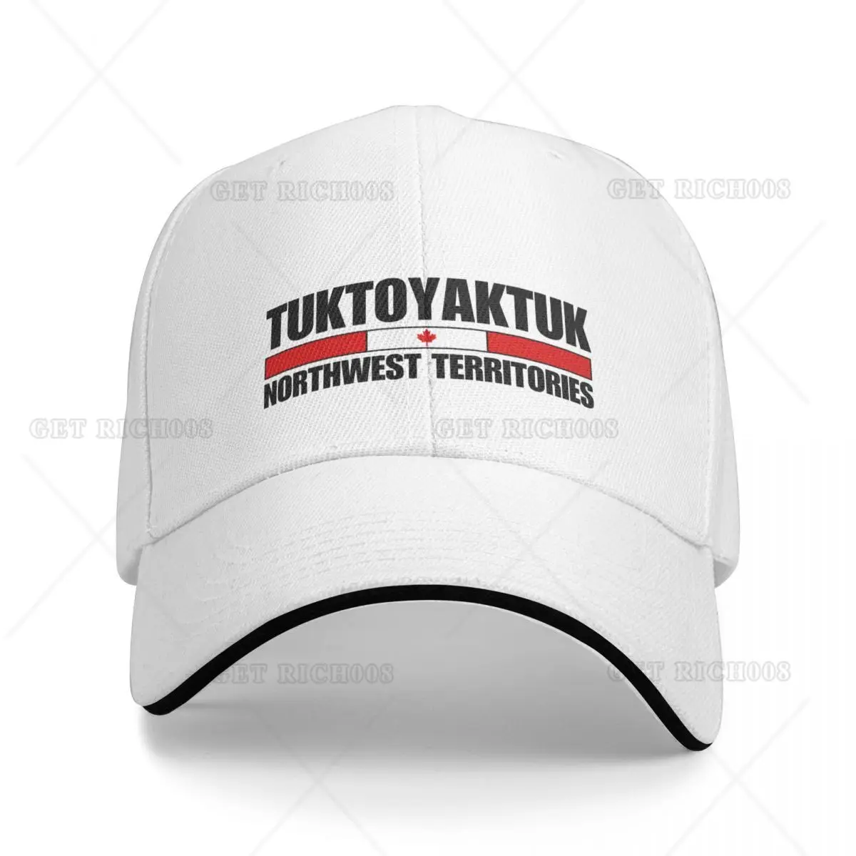 

Tuktoyaktuk in Northwest Territories Canada Baseball Cap Uv Protection Solar Hat Anime Designer Man Women