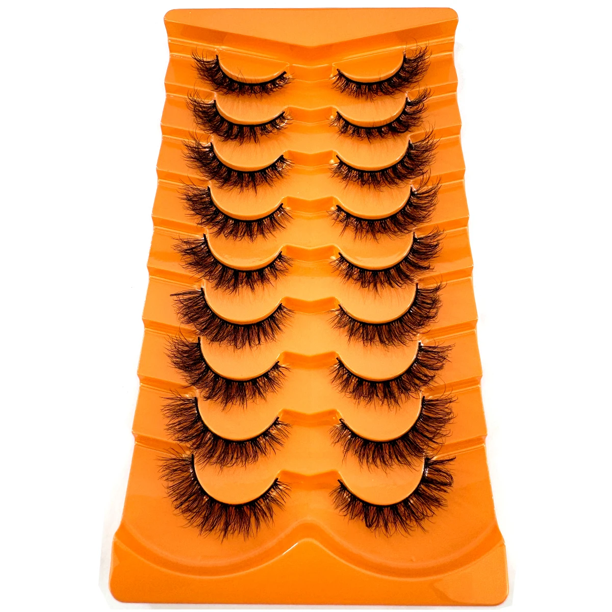 ナチュラルロングメイクアップ3Dミンクまつげ、エクステンションまつげ、ビューティーミンクまつげ9ペア