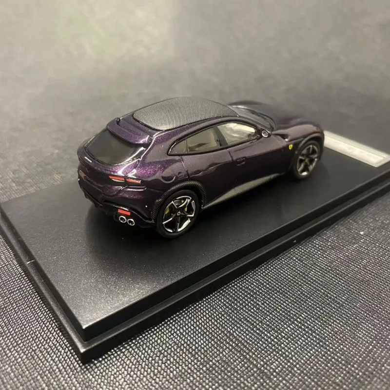 Zabawny Model 1/64 Purosangue V12 SUV FUV Metalowy Model Pojazdu z Odlewu Ciśnieniowego Kolekcja Zabawek Prezent dla Chłopca na Boże Narodzenie