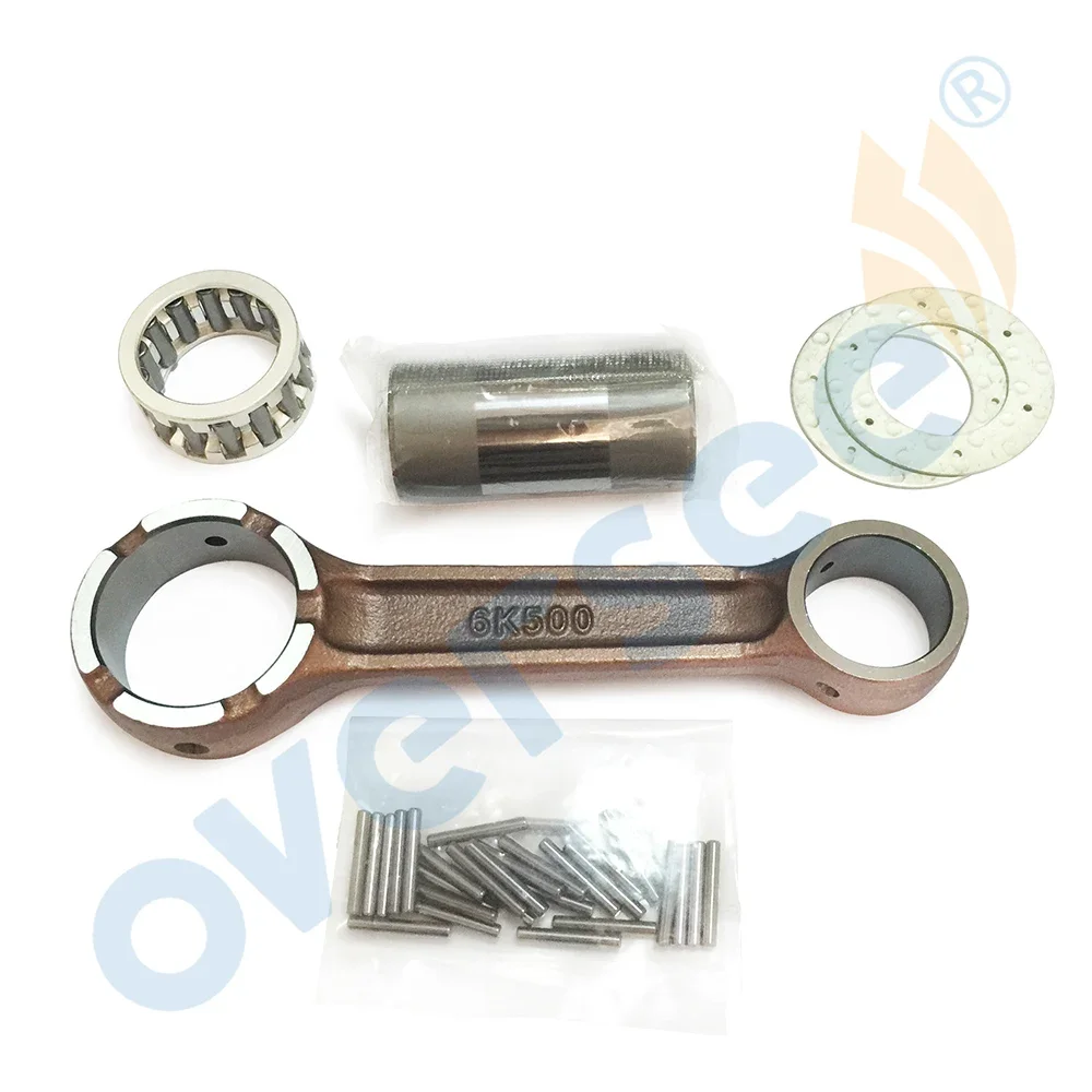 

Oversee 6K5-11650-00 Connecting Rod Kit For Yamaha Parsun outboard 60HP 2T 6K5 6H3 boat engine motor Brand aftermarket parts