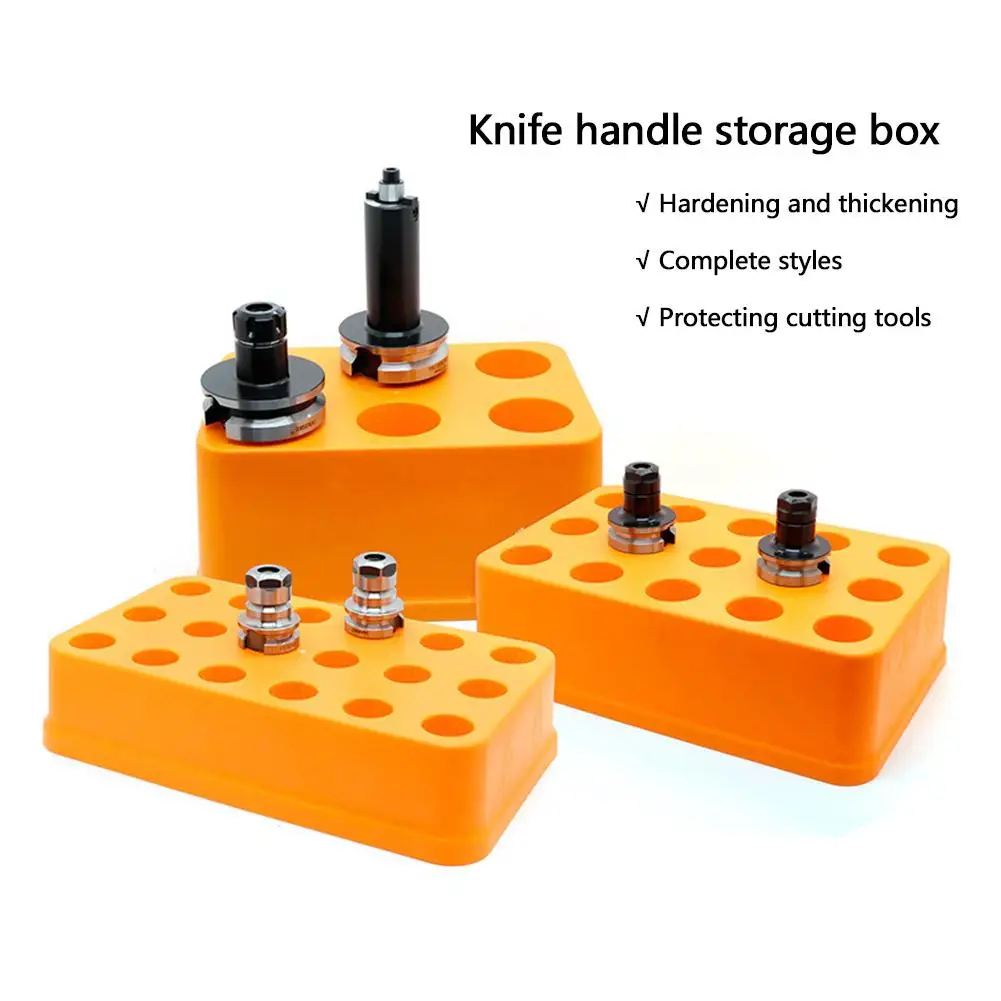 BT30/40/50 Drill Bit Collet Storage Box Tool Holders Plastics Storage Box Cnc Mahcine Parts Holders Case Repair Tool Storage Box