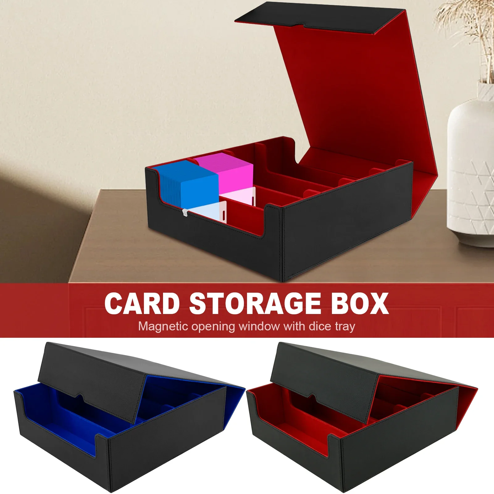 flip-lid-cards-deck-box-pu-leather-4-rows-trading-card-storage-box-with-dividers-multipurpose-game-card-office-business-card-box