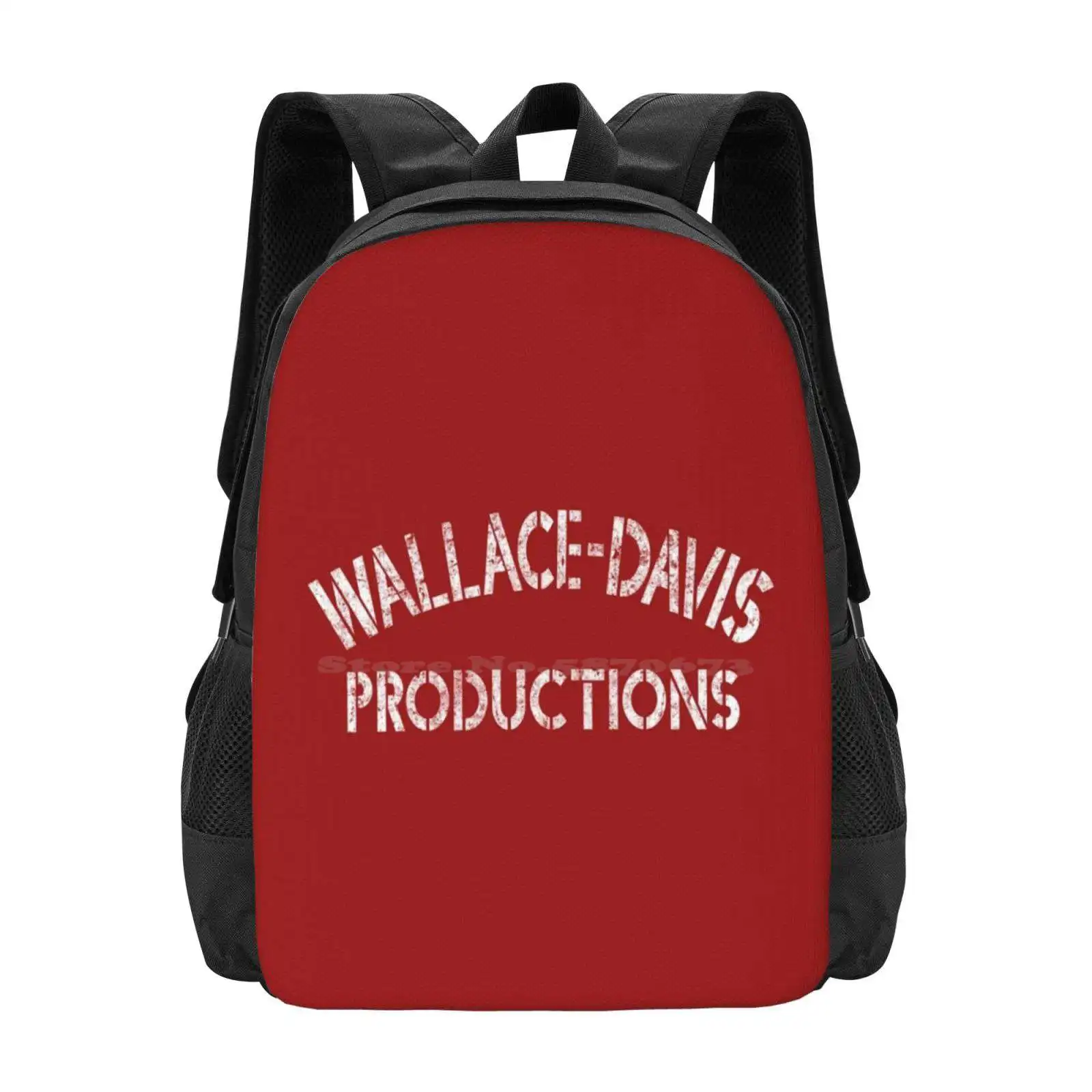 Wallace - Davis Productions Hot Sale Schoolbag Backpack Fashion Bags Whitechristmas White Christmas Bingcrosby Bing Crosby