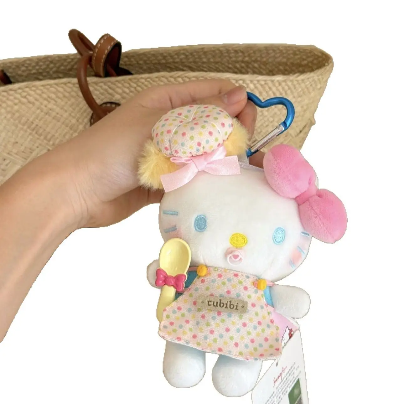 

Genuine with Tag HelloKitty Bag Pendant Cute KT Keychain Plush Dolls