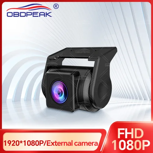 Cámara de visión trasera de coche FHD 1920x1080P impermeable 2,5 MM Jack cámara de marcha atrás asistencia de estacionamiento para DVR Dashcam T30 K50