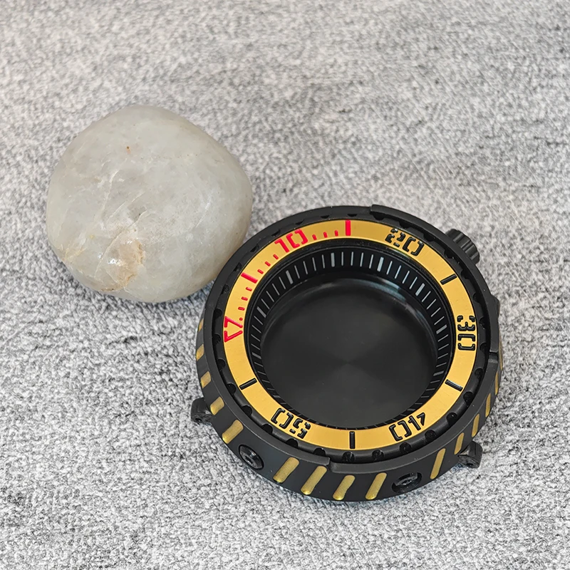 El atún Mod negro enlatado es adecuado para el movimiento NH35 NH36 4R7. El cristal de zafiro es resistente al agua. Reloj resistente al agua 20ATM