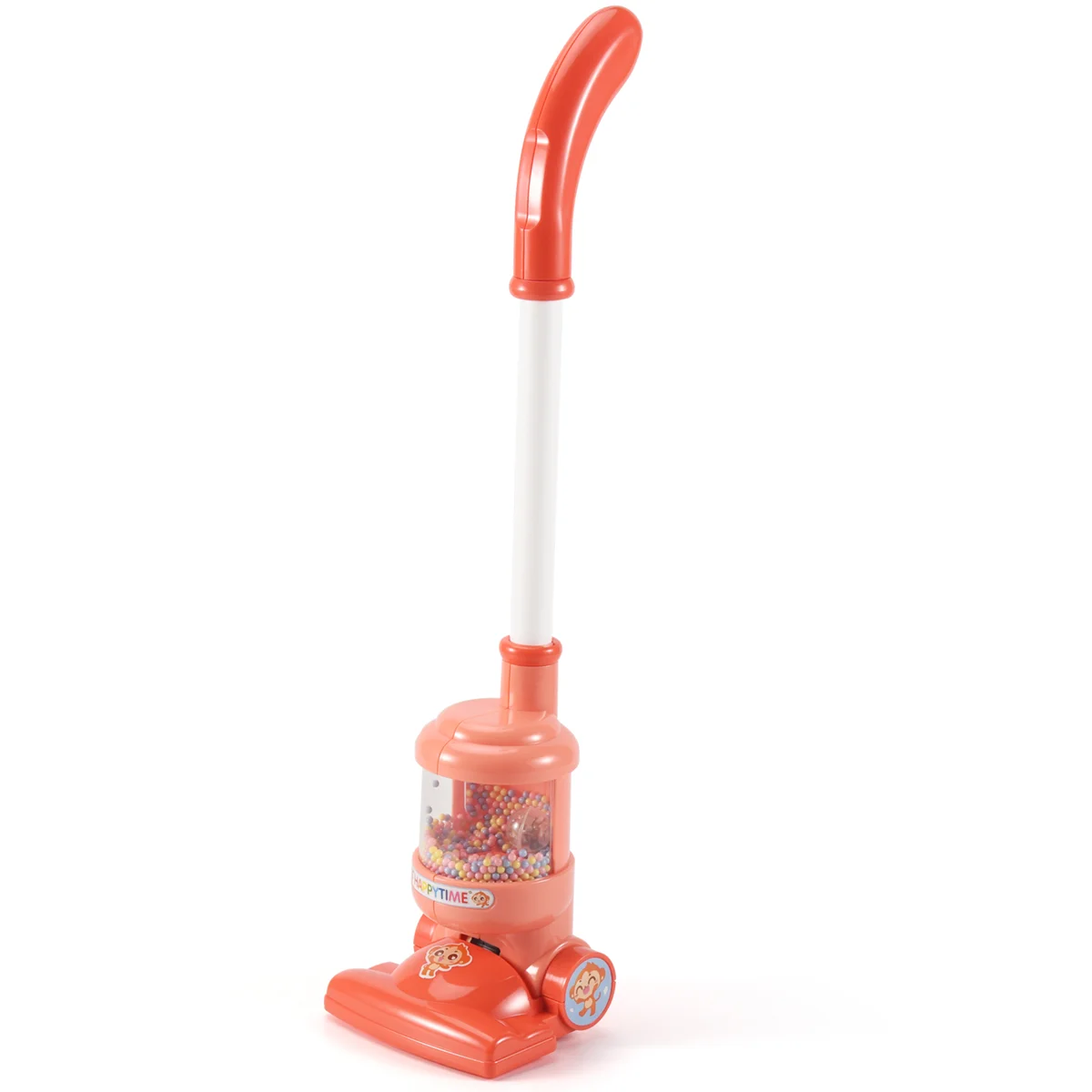 Brinquedo elétrico aspirador para crianças, Simulação Vacuum Catcher, Crianças fingir limpeza, Brinquedo educativo, Mini vácuo, Vermelho