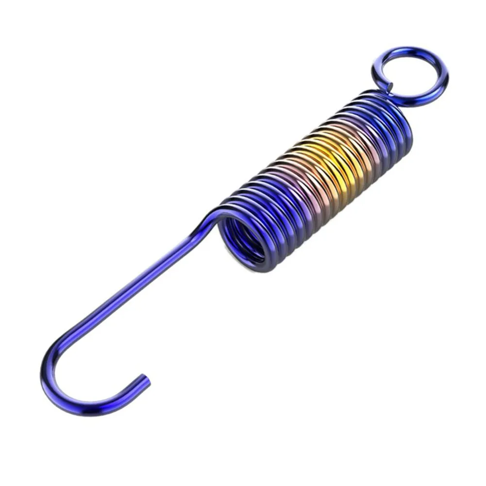 Motorcycle Stainless Steel Side Stand Return Spring Bracket Compatible with 125cc Scooter and Motorcycle Models
