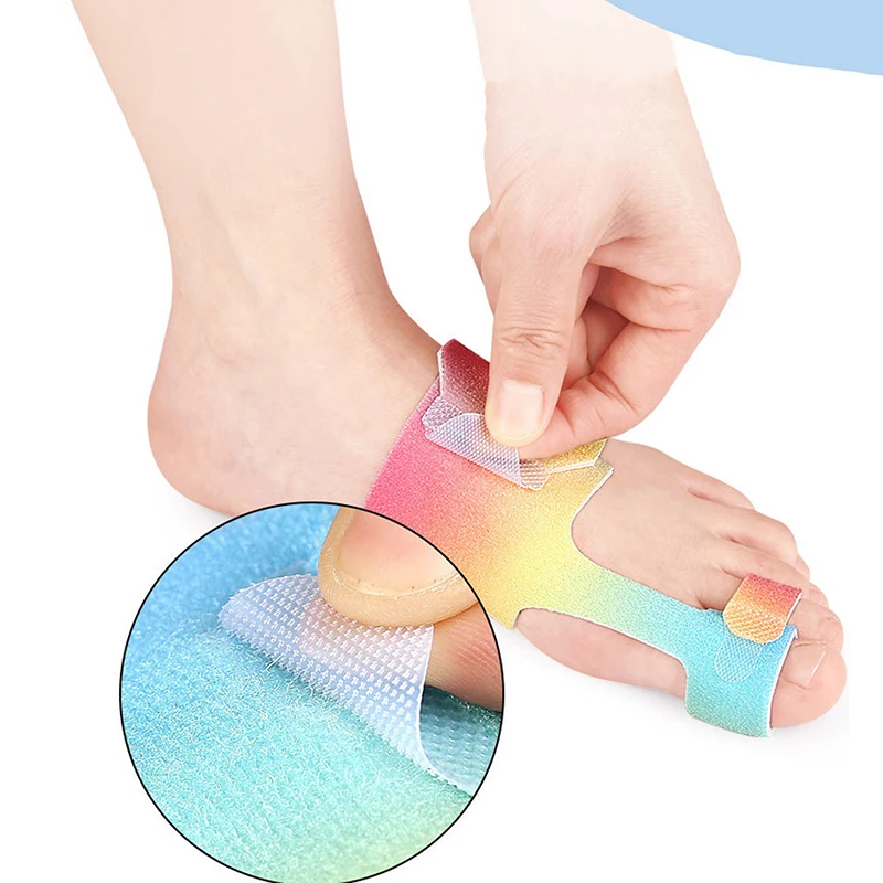 1PCS 발가락 분리기 Hallux Valgus Bunion 교정기 해머 발가락 직선 기 발 통증 완화 정형 페디큐어 도구 풋 케어