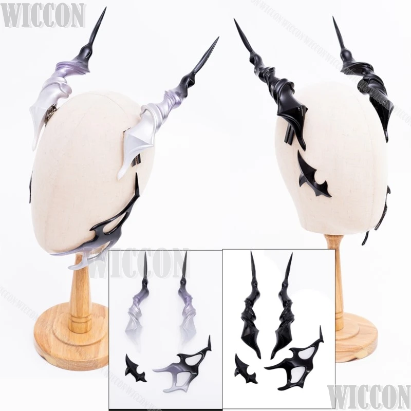 Dragon Sylus Horn Scale Mask, Game Love and Deepspace Cosplay, Longjiao QinChe, Black Dgragon, Abyssal Splendor, Holloween bt