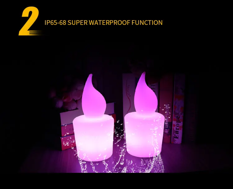 Mini table lamps decorative candle for bedroom Hotel night lights Dinningroom wall lamps Led lights with warm light