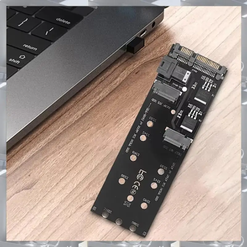

Hot Selling-NGFF M-Key To Slimline SAS NVME Pcie 22Pin SATA Adapter SSD Converter Fit For Laptop Desktop Mainboard,NGFF M-Key To