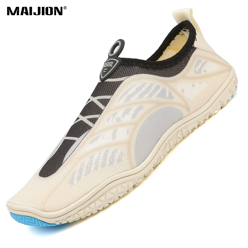 

Barefoot Beach Aqua Shoes Light Quick Drying Men Wading Shoes Women Breathable Slip-on Soft Sole Water Shoes Swimming Surfing