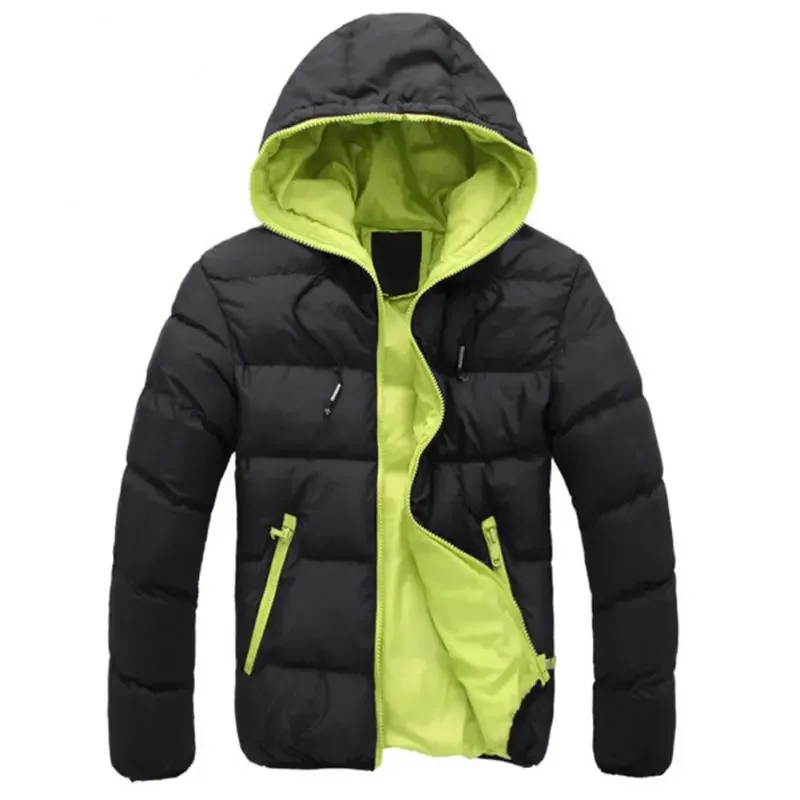 Winterjas Met Capuchon Voor Heren Dikke Warme Winter Heren Winddichte Parka Winter