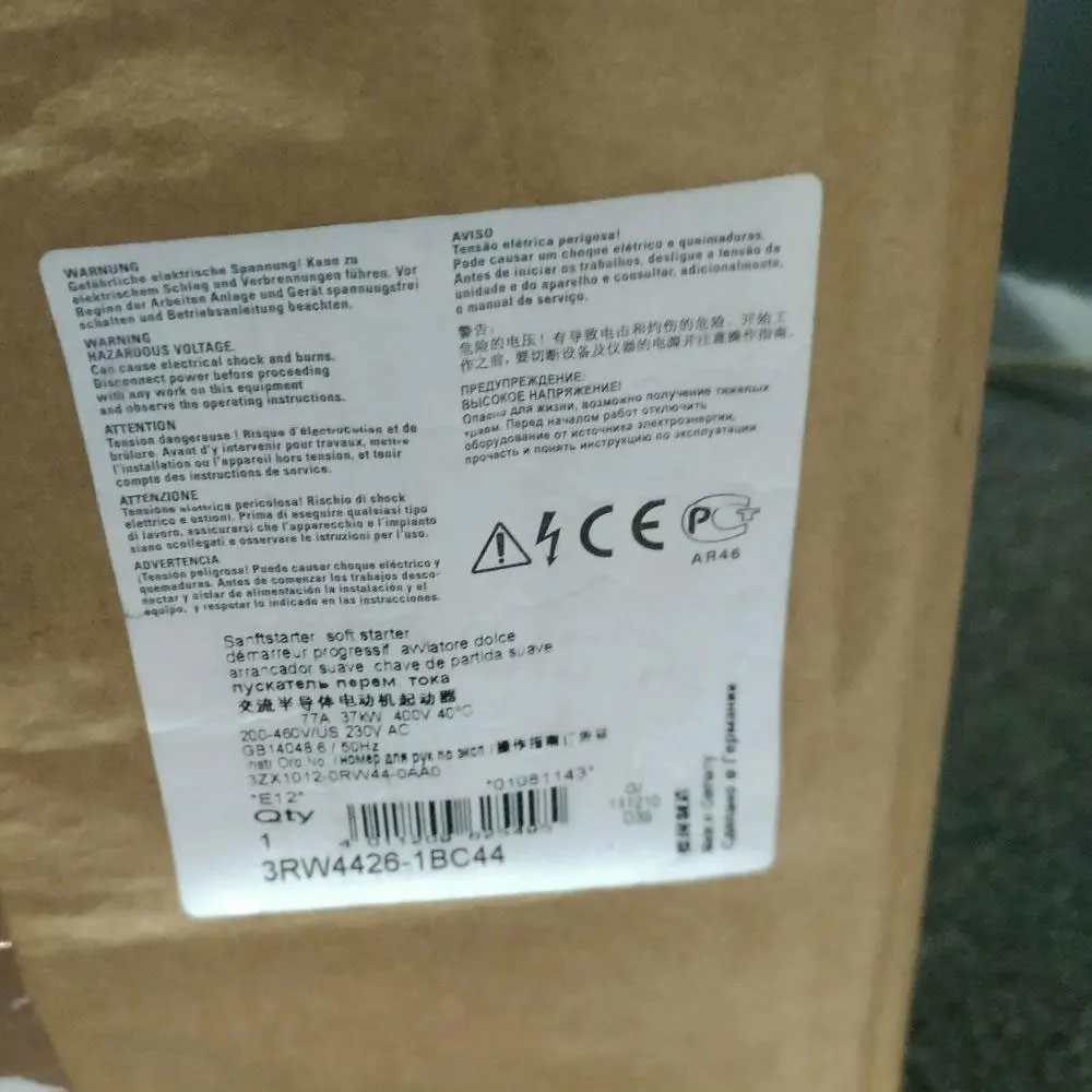 

Brand New 3RW4426-1BC44 3RW4426-1BC45 3RW4426-1BC46 Warranty One-year