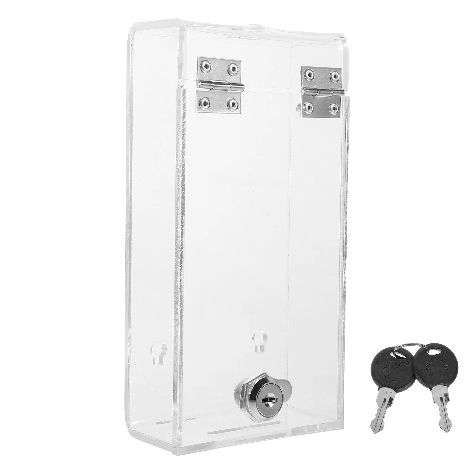 Mobile Storage Box Acrylic Employee Cell Phone Locker Transparent Phone Safety Lock Case Smart Phones Lock Box Lightweight