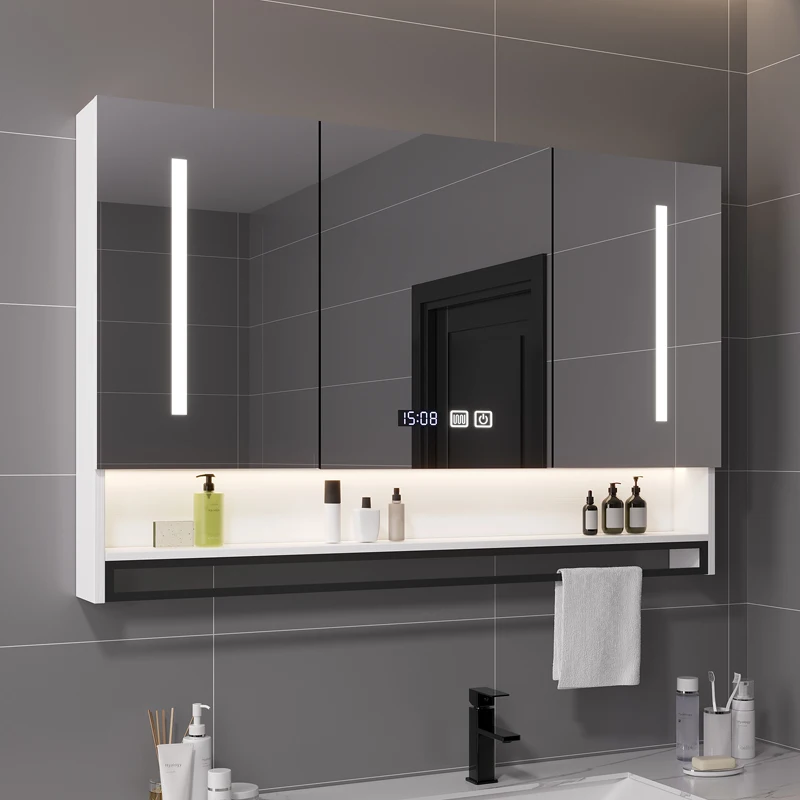 

Luxury Paper Cupboard Partitions Closet Disinfecting Medicine Toilet Bathroom Cabinet Storage Perfume Gabinete Room Furniture