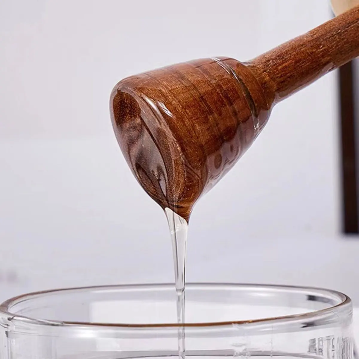 ABNQ Storage Bottles Honey Jars with and Lid Wide Mouth Honey Containers Syrup Dispenser for Storing Honey and Syrup