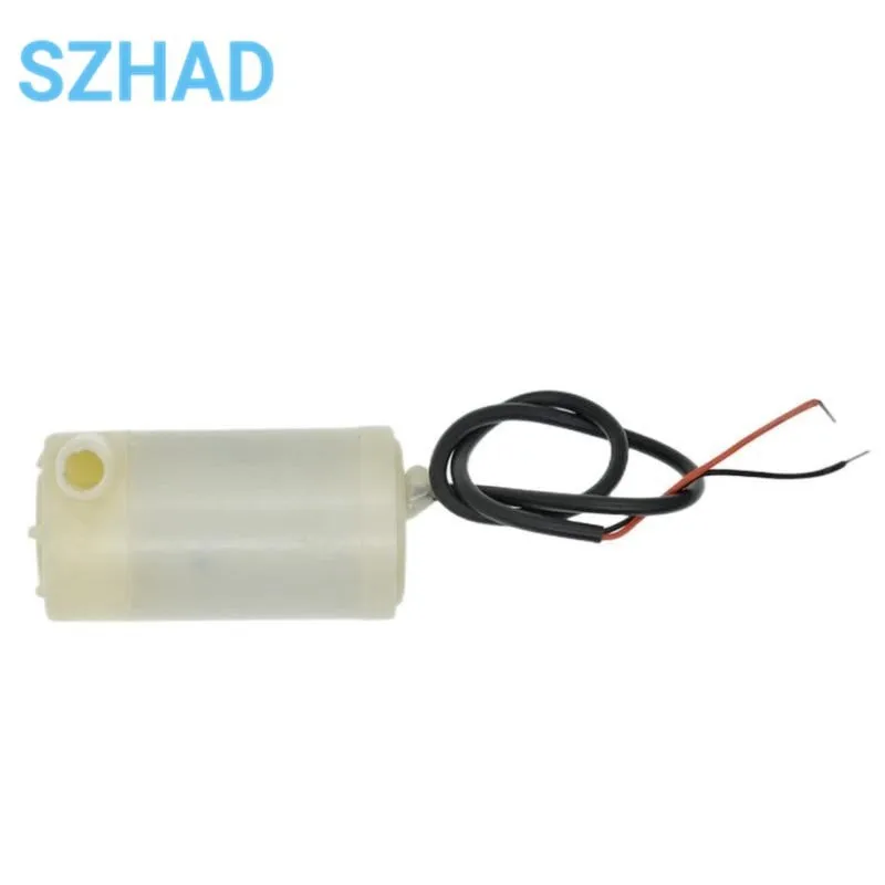 DC 3V 6V Mini Micro Submersible Water Pump Low Noise Motor pump 120L/H 1.1M