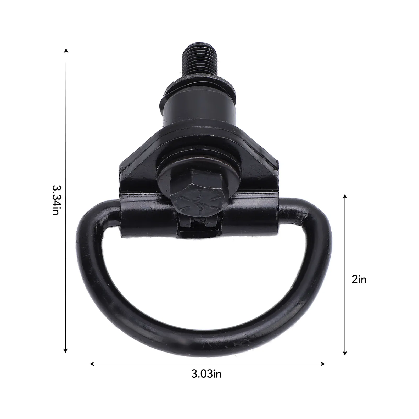 6 قطعة سيارة البضائع D السنانير الصلب الأسود طلاء مقاوم للصدأ BK21V550A74AD لفورد ترانزيت 150 250 350 2015 إلى 2024 شاحنة البضائع