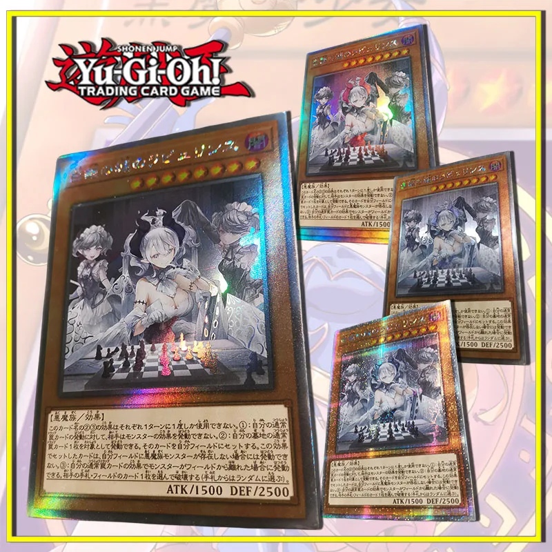 

Yu-Gi-Oh Silver City Rabilins Different paintings DIY homemade flash card ACG boy Toy collection Birthday Christmas gift