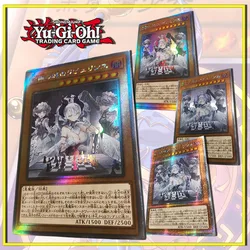 Yu-Gi-Oh Silver City Rabilins Different paintings DIY homemade flash card ACG boy Toy collection Birthday Christmas gift