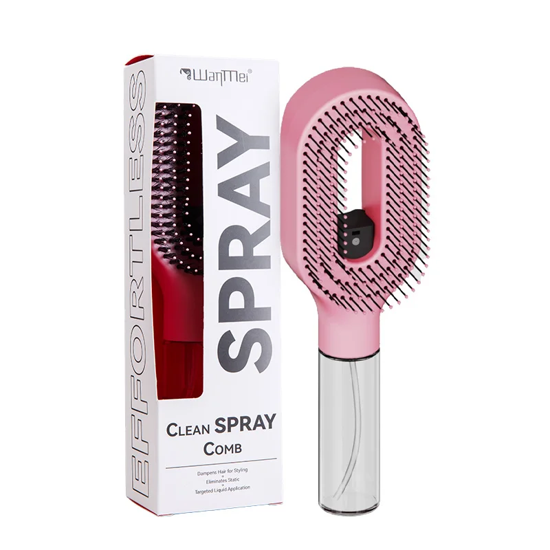 Spray Hairbrush Comb 8