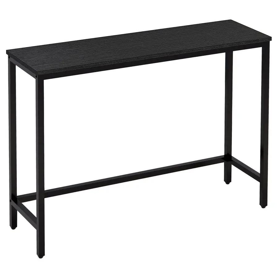 

Console Table, Hallway Entrance Table Sofa Table Behind Couch, for Living Room, Entryway, Easy Assembly, Accent Table, Black