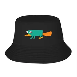 Perry The Platypus Bucket Hat Panama Hat Children Bob Hats Cool Fisherman Hats Summer Beach Fishing Unisex Caps