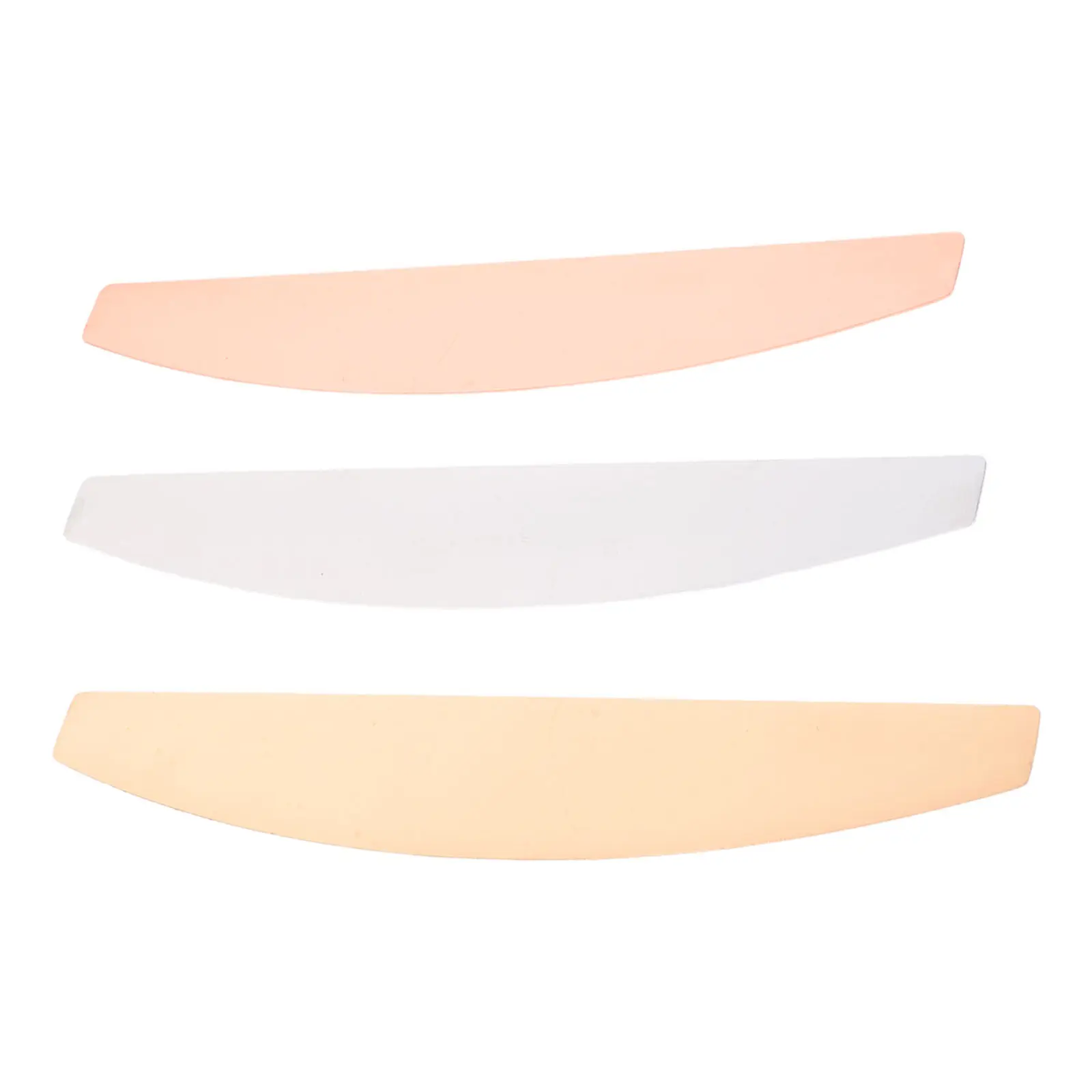 

3Pcs Nail Smoothing Buffer Block Metal File Set Stainless Steel Core with High Adhesion Sandpaper Strips for Manicure Pedicure