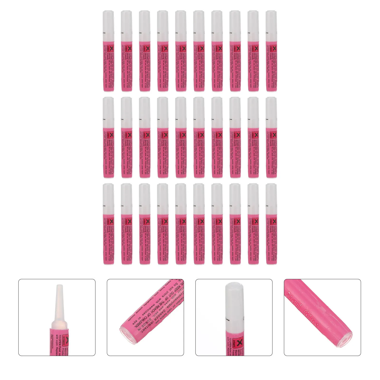 4 set 2G adesivo forte adesivo rapido per manicure fai da te uso professionale in salone manicure arte colla speciale per unghie pratica