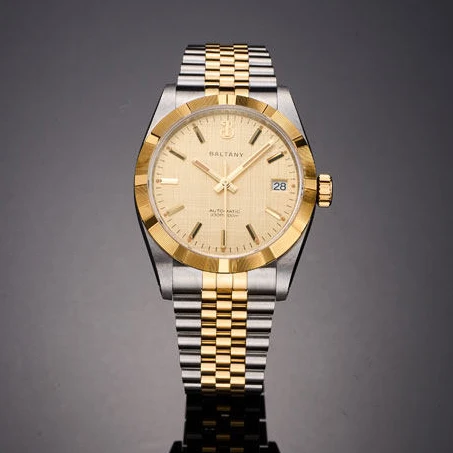 

Мужские автоматические часы Baltany, 36 мм, винтажные механические наручные часы, сапфировое стекло, водонепроницаемость 10 АТМ, светящиеся, NH35